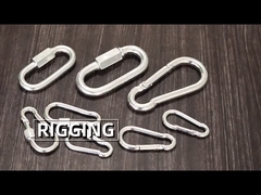 Connecteur suspendu à l'anneau d'œil pivotant à double extrémité crochet pivotant œil à œil 16*16