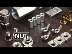 Personnalisez la norme DIN6923 d'écrou de bride de tête de sortilège d'acier au carbone