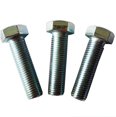 Bâtiments galvanisés galvanisés par M3-M56 de boulon d'hexagone d'acier au carbone du vacarme 933