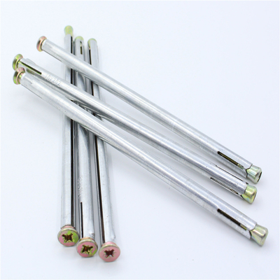 M8 - Le boulon d'anchrage de cadre en métal M10 zinguent l'acier au carbone d'argent 4,8