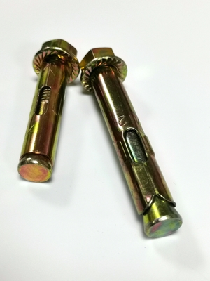 M8 Bouton d'ancrage à manche Hex Flange Noix Hex Galvanisée lourde