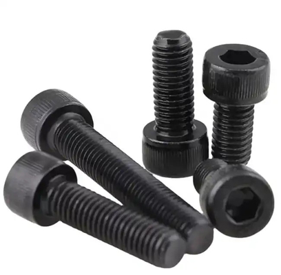 Fermetures hexagonale Boulons de prise en acier carbone zinc blanc de qualité 8.8 fil complet DIN 912