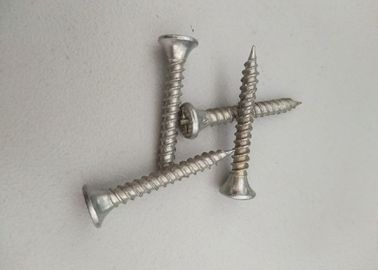 Écroues à perçage automatique à paroi sèche à fil complet en acier au carbone Écroues métalliques à tête plate