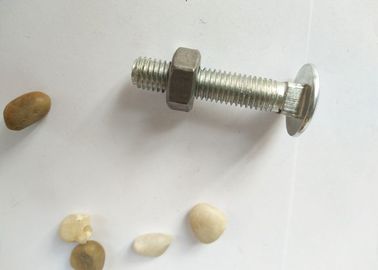 Boulons de chariot en acier au carbone avec tête ronde de taille M6-M24 pour la construction