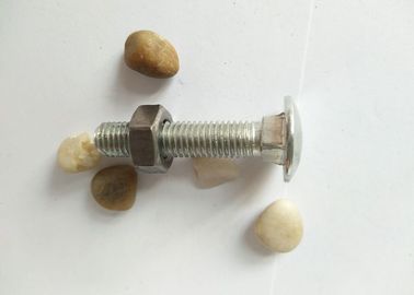 Boulons de chariot en acier au carbone avec tête ronde de taille M6-M24 pour la construction