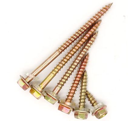 Écroues à vis à vis à vis extérieure hexagonale pointue