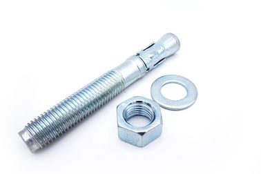 M12x100 Din Fixations de boulons d'ancrage chimique standard de qualité 4.8 Pour l'installation d'équipements