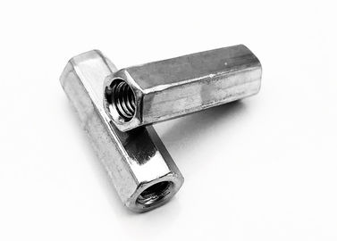 DIN931 fil galvanisé blanc M10 de long acier au carbone d'écrou de tête de sortilège de la catégorie standard 8,8 entièrement