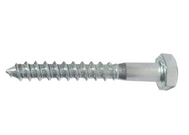 Vis M6-12 en acier au carbone zingué DIN571