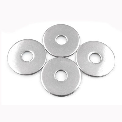 DIN 125 Laveuses plates Fermetures en acier au carbone de qualité 4.8/8.8 zinc planté