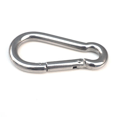 Attaches instantanées de prix usine de crochet de ressort galvanisé de haute qualité du carabiner DIN5299