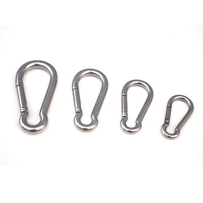 Attaches instantanées de prix usine de crochet de ressort galvanisé de haute qualité du carabiner DIN5299