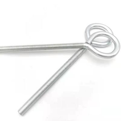 Boulon d'oeil de levage galvanisé en acier de Ring Eye Screw Metric Thread