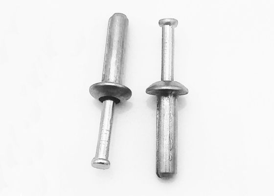 Rivets matériels en aluminium d'abat-jour de couleur blanche de zinc avec la tête fraisée