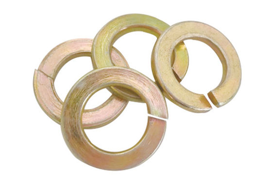 Acier au carbone galvanisé de rondelle à ressort du vacarme 127 noirs de finition