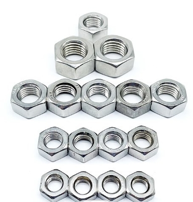 Bâtiments galvanisés galvanisés par M3-M56 d'acier au carbone d'écrous d'hexagone du vacarme 934