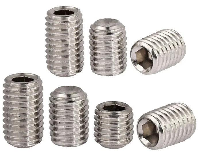 Acier inoxydable 304 316 Hex Socket Set Screw Grop Din 916