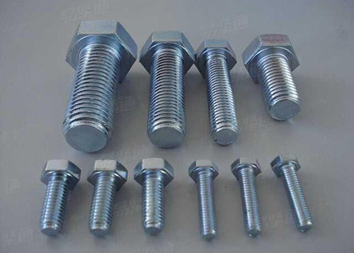 La tête de sortilège métrique d'acier au carbone boulonne la catégorie 8,8 DIN933 DIN93116mm-70mm des vis 4,8