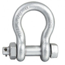 Matériel maritime 10 mm épingle à vis ancrage arc forme D menottes câbles en acier levage